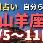 山羊座🔮今週占い（8/5〜11日）ゆーの小話付き✨✨