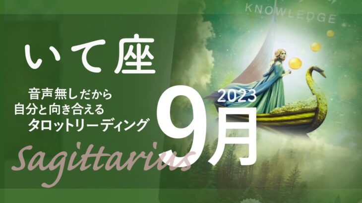 【いて座】迷いが合図★2023年9月★タロットリーディング【音声なし】【射手座】