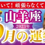 【山羊座】やぎ座2023年９月の運勢❤️力を抜いて！頑張らなくて良い✨愛/仕事/金運/人間関係/健康✨