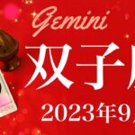 【ふたご座】2023年9月♊️嘘のような好転…がらりと変わる…想像以上の大吉報、幻想から自由に、やっとやっと沼からの脱出