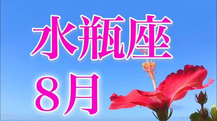 水瓶座8月〜無限の力を発揮！童心に帰る夏からの再生！