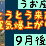 【9月後半の運勢】うお座　とうとう来たよ、運気爆上がり！超細密✨怖いほど当たるかも知れない😇#星座別#タロットリーディング#うお座