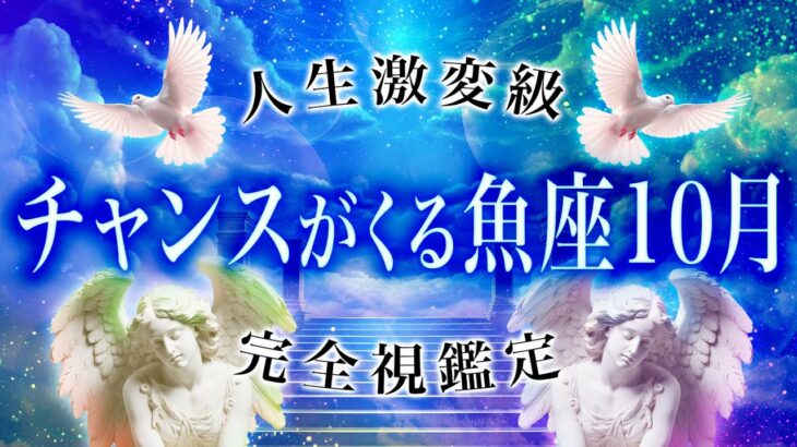 【霊視タロット占い】もうすぐチャンスがやってくる魚座♓️9,10月の運勢を霊視👁️悩みが尽きない時期突入😶‍🌫️《9月後半〜10月前半》