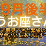 うお座⭐️9月後半⭐️“  今まで夢見てきた繁栄の世界が今ここにあります〜”⭐️宇宙からのメッセージ ⭐️シリアン・スターシード・タロット⭐️♓️Pisces