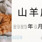 ♑山羊座♑2023年9月16日～30日までの運勢【タロット占い】