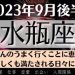 🎵みずがめ座♒9月後半タロットリーディング│全体運・恋愛・仕事・人間関係