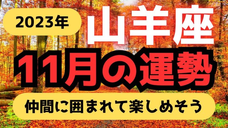 2023年11月【山羊座🔮占い】降りて来たメッセージ⭐️カードリーディング✨✨