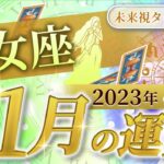 【乙女座】おとめ座🌈2023年11月💖の運勢✨✨✨仕事とお金・人間関係［未来視タロット占い］