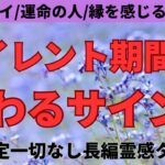 【見た時がタイミング🔔】サイレント終了サイン🌈ツインレイ/ソウルメイト/運命の相手/複雑恋愛/曖昧な関係/復縁/片思い/音信不通/ブロック/未既読スルー/好き避け/恋愛/結婚/占い/リーディング/霊視