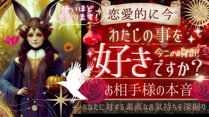 恋愛的にハッキリと！🌹私のこと好き？❤️お相手様の気持ち【忖度一切なし❤︎有料鑑定級❤︎】