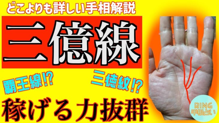 【三億円稼げる手相】金運最高 稼げる手相🤲三徳紋・覇王線徹底解説！！鑑定歴22年占い師の手相勉強会第37回。#公式ラインで手相募集中 #手相