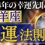 2024年の幸運を先取り↑【やぎ座運勢】金運上昇　運命が大きく動く幸運期（仕事運　金運　恋愛運　時期読み）未来が輝くグランタブロー　タロット＆ルノルマンカードリーディング