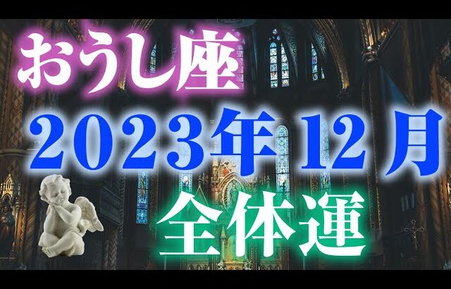 【2023年12月おうし座】総合運🐄恋愛運・仕事学業運・対人関係も🎶