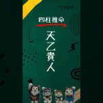 【四柱推命】天乙貴人 #四柱推命 #天乙貴人 #shorts