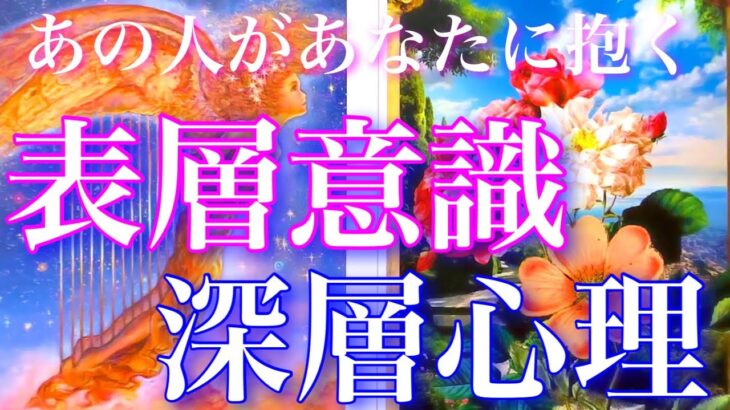 💞深堀明解💡🐇気になるあの人があなたに抱く表層意識、深層心理そして意識の変化🦋