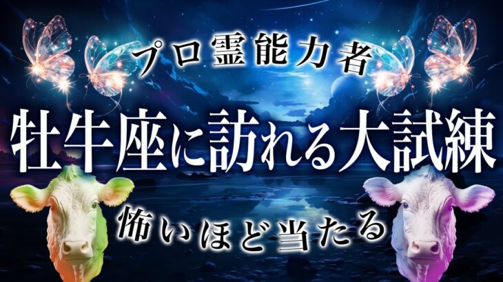 牡牛座さん孤独を感じていませんか？大丈夫、もうすぐ成功しますよ✨【霊視🔮怖いほど当たる】運気最高⇧トラブル、ライバル