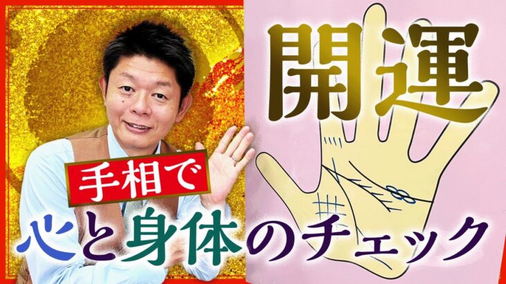 【手相】心と身体を手相でチェック！新年を元気に迎えるために『島田秀平のお開運巡り』