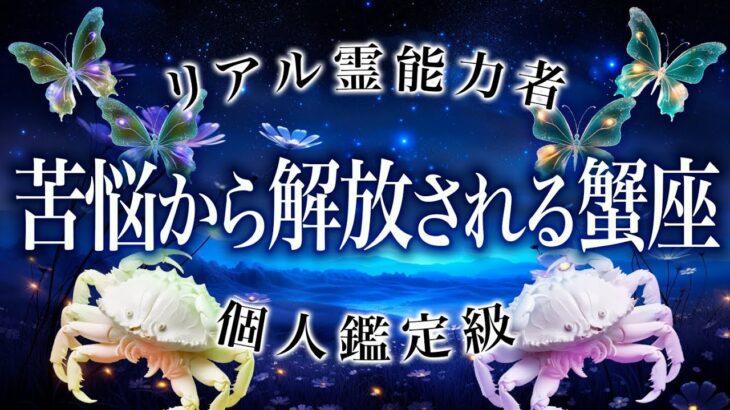 11月に状況が好転する蟹座♋️【完全霊視】今は穏やかに幸せな時間を過ごしてください