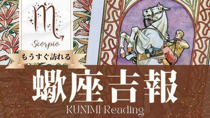 蠍座♏吉報【結婚や仕事など、新しい未来にまつわる吉報🏇】もうすぐ訪れる幸運🍀どんな幸運が🍀どんな風に🍀いつ頃🌝月星座さそり座さんも🌟タロットルノルマンオラクルカード