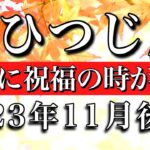 おひつじ座♈︎2023年11月後半 手放した自分に祝福を　Aries✴︎late November 2023