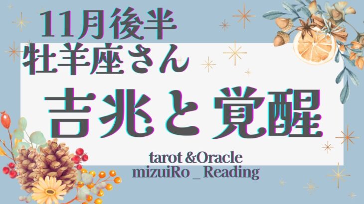 【牡羊座】 必見!! “絶好調”「上昇気流」乗ってます🌟  仕事運 /対人運 /恋愛運・家庭運/全体運/星座別リーディング/タロット占い/11月後半