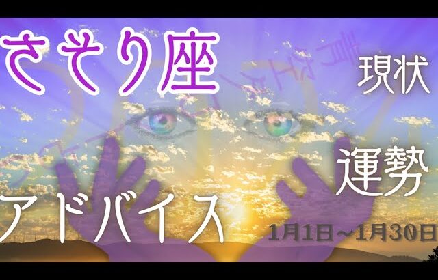 さそり座さん2024年1月の運勢・アドバイス🍀*゜タロット占い