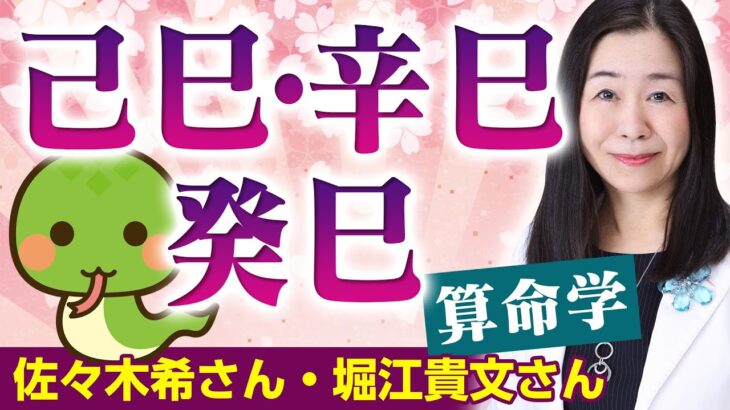 【算命学】己巳（きどのみ）・辛巳（しんきんのみ）・癸巳（きすいのみ）｜六十花甲子・巳火編No.14