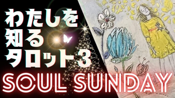 💜ソウルサンデー《わたしを知るタロット3》🌈今週わたしに何が起こる？どんなサインが来てる？🔮週刊リーディング💫Weekly Reading  🎄12月🧑‍🎄 (2023/12/3)