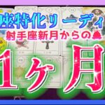 【緊急🌈】射手座新月からの1ヶ月✨視てみました・・・😳！