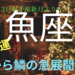 うお座さん　これまでの概念、価値観がガラリと崩れるような気づきがありそう😍  時代の流れに乗って🚣‍♀️ 2023年12月13日射手座新月より仕事運　#魚座　#タロット　#2023年12月