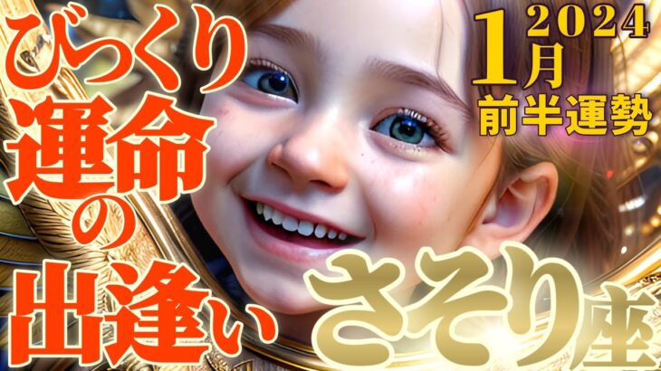 【蠍座♏1月前半運勢】疑わないで！アナタは素晴らしい！！突然の運命的な出逢いにも遠慮はいりません♬　✡️キャラ別鑑定♡ランキング付き✡️