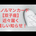 【恋愛❤️ルノルマンカード・タロットカード・西洋占星術】双子座♊️貴方が近々受け取る嬉しい知らせ！