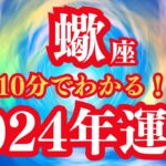 【蠍座♏2024】期待の年！幸せな人生へのガイド！🌈幸福への近道を探ろう！🦄【仕事 恋愛 お金】【星占い タロット占い 蠍座 さそり座】【2024年保存版】