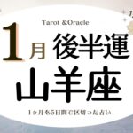 ※個人鑑定級【山羊座♑️】2024年1月後半運勢✨夢への障害がとれて叶う流れへ😃🙌🌈これまで緊張感があった事や人から信頼を得られそう💝ポイントが愛情💝未来や可能性を信じる力💝