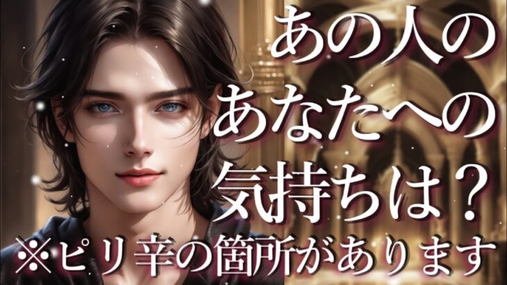 ⚠️※ピリ辛の箇所あり⚠️あの人のあなたへの気持ちは？占い💖恋愛・片思い・復縁・複雑恋愛・好きな人・疎遠・タロット・オラクルカード