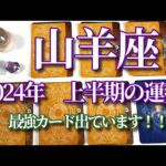 【山羊座　2024年上半期の運勢】　大アルカナ祭り！！　すごい運気です