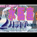 水瓶座♒️さん【2月前半の運勢✨1日〜15日の流れ・仕事運・人間関係】思ってた夢を叶える🌠#2024 #直感リーディング #タロット占い