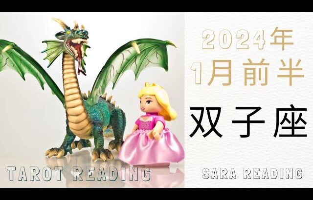 双子座♊2024年1月前半の運勢🦄あなただけの道を歩いていく。必要なものは、愛と情熱。