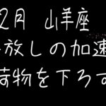 山羊座さん　心の中の入れ替え戦開始　軽く軽く軽く　強い心が育つ　1人で抱え込まない