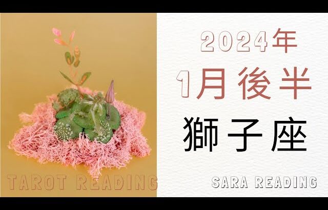 獅子座♌2024年1月後半の運勢🍒自分の信じた道を歩いていく。その先に、大きな夢をみていく。