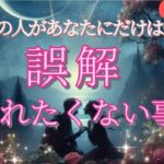 【運命でした…😭】あなたにだけは誤解されたくない事を深堀り細密鑑定💗恋愛タロット/オラクル