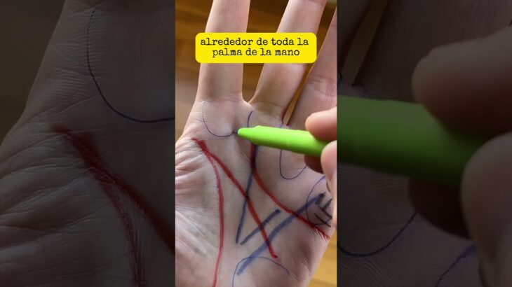 ¿Conoces el mapa de tu palma de la mano? #quiromancia