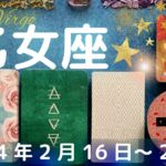 乙女座★2024/2/16～2/29★今までの強制終了、冬眠期間はこれに気づいて挑むため。波動が上がるメッセージを受け取り、次のステージに進むために必要な戦いに挑む時