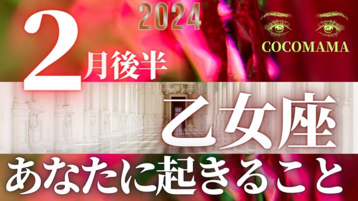 乙女座♍️ 【２月後半あなたに起きること✡】2024　ココママのなんでわかるの？タロット占い🔮