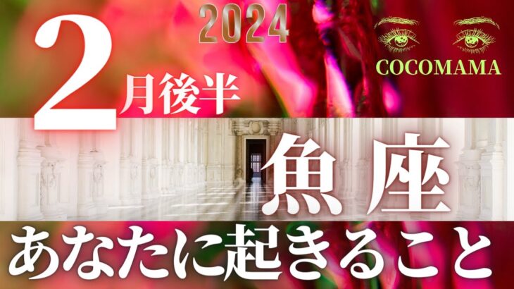 魚座♓️ 【２月後半あなたに起きること✡】2024　３万人突破❤ココママのなんでわかるの？タロット占い🔮