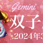 【ふたご座】2024年3月♊️ 嬉しい嬉しいサプライズ！結果が出る、突然の吉報、これまでを覆す展開、やっと見つけた探しもの、再会