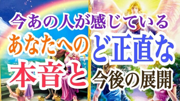 【見逃さないで‼️】最後まで見ないともったいない✨あの人のど正直な本音と今後の展開💞