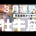 【牡牛座♉】3月の運勢～「太陽」のカード、輝く✨自分の喜びが周囲の喜びへ⤴️～