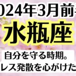 🌸水瓶座♒3月前半タロットリーディング│全体運・恋愛・仕事・人間関係