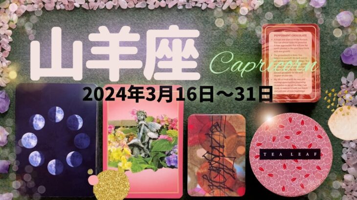 山羊座★2024/3/16～31★エネルギーの高まりとともに、今のあなたにもっとふさわしい夢や目標、人を見つけていく！進むべき道を見つける時（道を間違えないためのメッセージ）